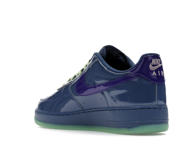 Nike Air Force 1 Low Patent Leather Mystic Navy Grape Ice - Ansicht 24