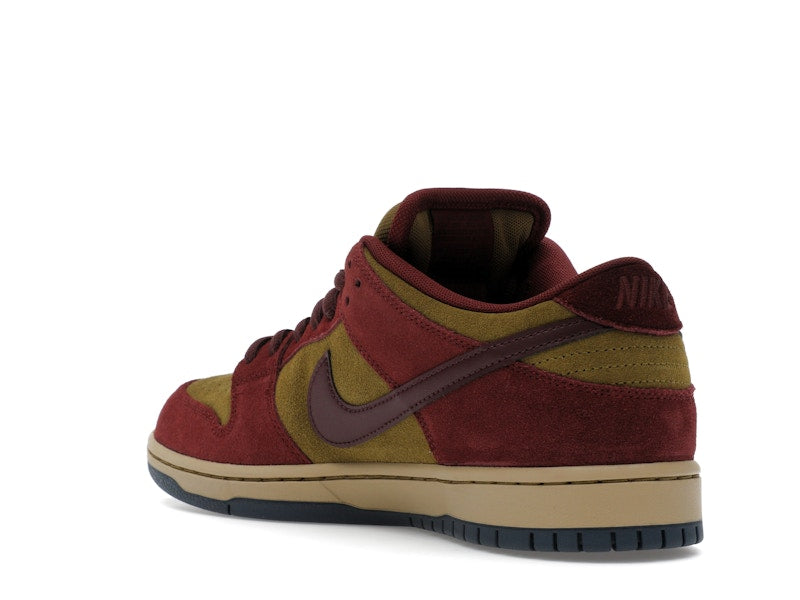 Nike SB Dunk Low Dark Team Red Olive Flak - widok 23