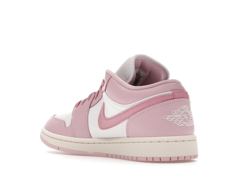Jordan 1 Low Iced Carmine White (Women's) - vista 24