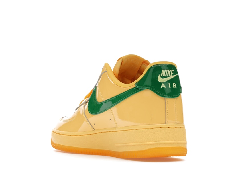 Nike Air Force 1 Low Patent Leather Topaz Gold Pine Green - Ansicht 25