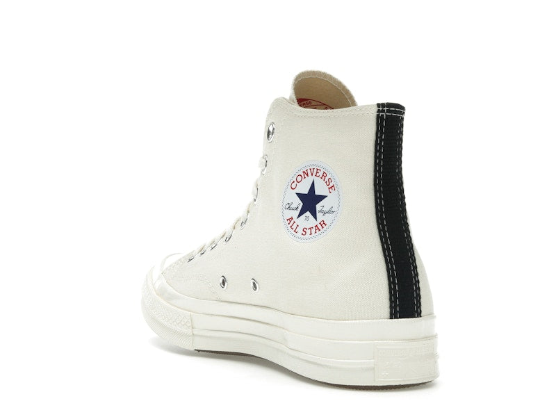 Converse Chuck Taylor All Star 70 Hi Comme des Garcons PLAY Single Heart Milk - Ansicht 25
