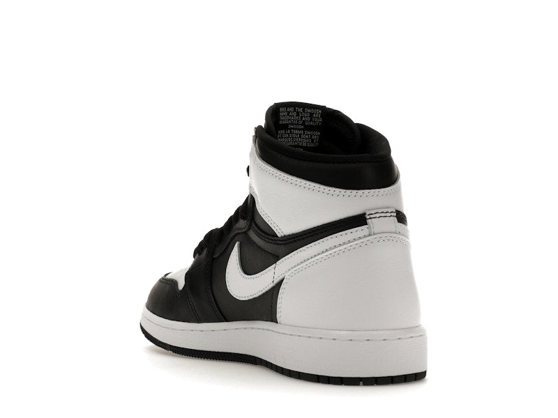 Air Jordan 1 High OG Black White (GS) - weergave 24