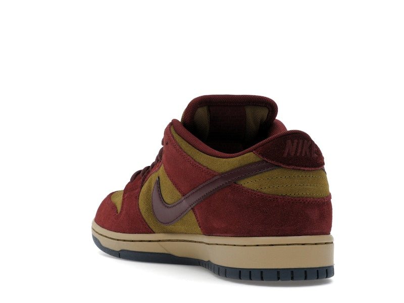 Nike SB Dunk Low Dark Team Red Olive Flak - widok 24