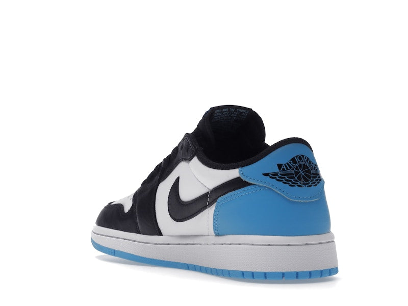 Jordan 1 Retro Low OG Black Dark Powder Blue (Women's) - vue 25