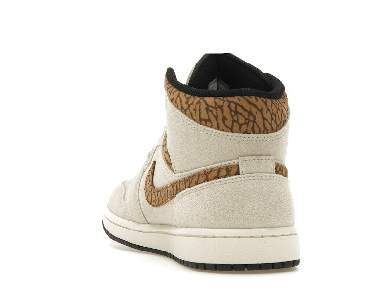 Air Jordan 1 Mid SE Brown Elephant - vue 25