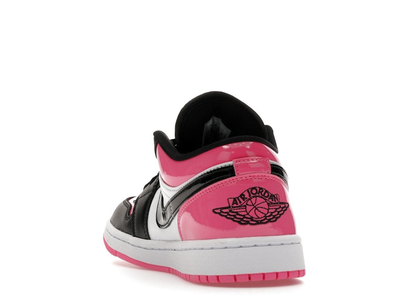 Jordan 1 Low SE Black Pinksicle Patent (Women's) - view 26