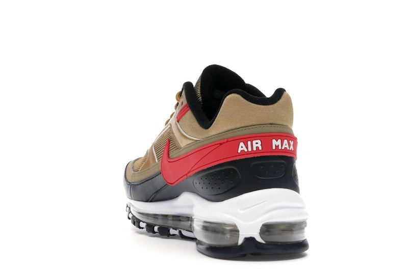Nike Air Max 97 BW Metallic Gold University Red Black - vue 26