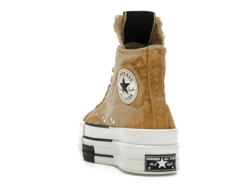 Converse DBL DRKSTAR Chuck Taylor All Star 70 Hi Rick Owens DRKSHDW Overdye Blonde - Ansicht 26