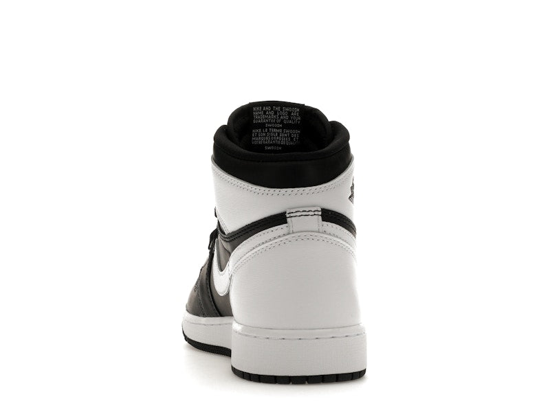 Air Jordan 1 High OG Black White (GS) - weergave 26