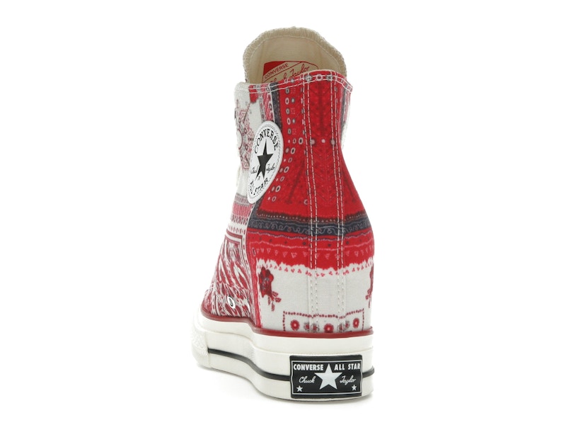 Converse Chuck 70 Internal Wedge Hi Isabel Marant Vanilla Ice Red (Women's) - vue 27