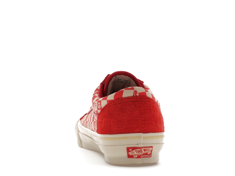 Vans Vault OG Style 36 LX Joe Freshgoods The Honeymoon Stage Red - view 27