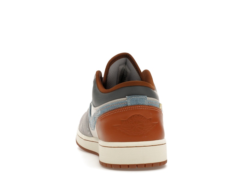 Jordan 1 Low SE Phantom Repaired Denim Swoosh - vue 27