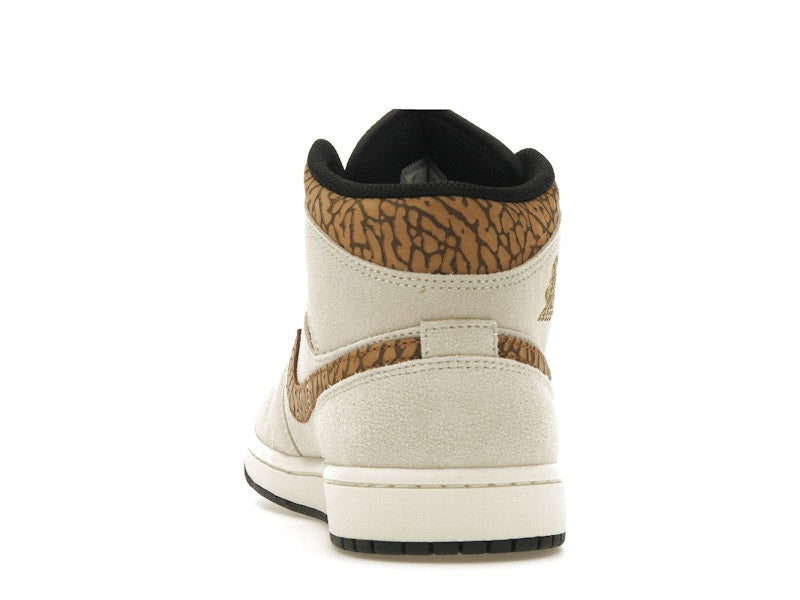 Air Jordan 1 Mid SE Brown Elephant - vue 26