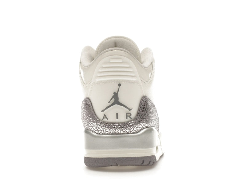 Air Jordan 3 Retro Sail Gris Cemento - vista 27