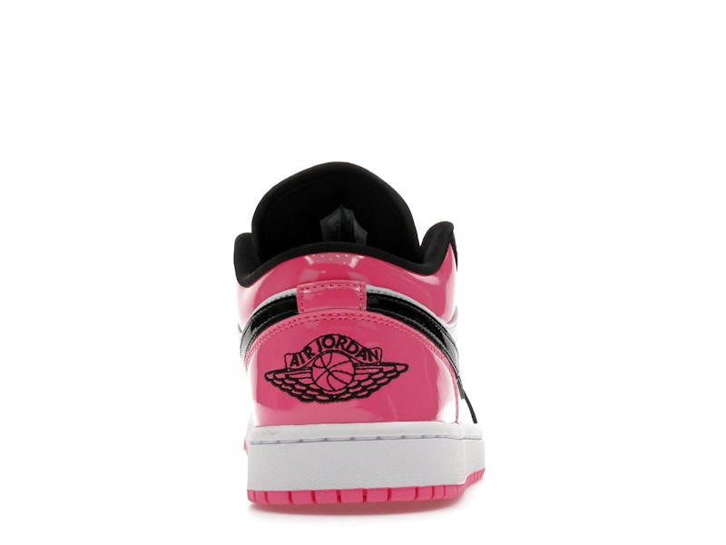 Jordan 1 Low SE Black Pinksicle Patent (Women's) - view 28