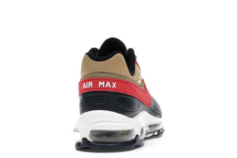 Nike Air Max 97 BW Metallic Gold University Red Black - vue 29