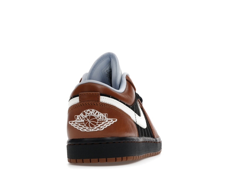 Jordan 1 Low SE Black Sail Light British Tan - vue 29