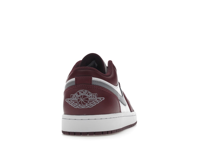 Air Jordan 1 Low White Bordeaux - weergave 28