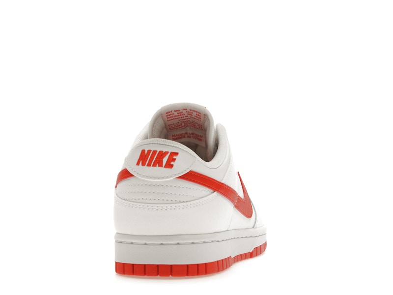 Nike Dunk Low Retro White Picante Red - visning 29