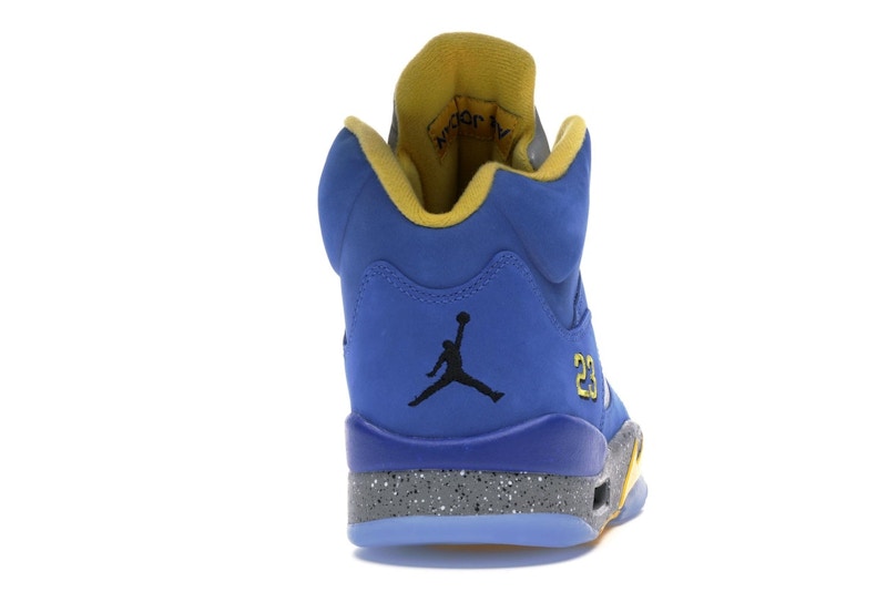 Jordan 5 Retro JSP Laney Varsity Royal - vue 29