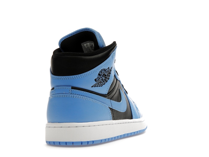 Air Jordan 1 Mid Azul Universitario Negro - vista 29