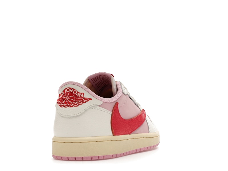 Jordan 1 Retro Low OG SP Travis Scott Sail Tropical Pink - view 30