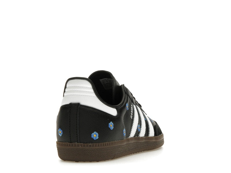 adidas Samba Light Blue Floral Core Black (Women's) - weergave 30