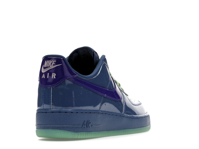 Nike Air Force 1 Low Patent Leather Mystic Navy Grape Ice - Ansicht 31