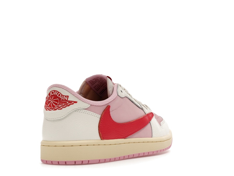Jordan 1 Retro Low OG SP Travis Scott Sail Tropical Pink - view 31