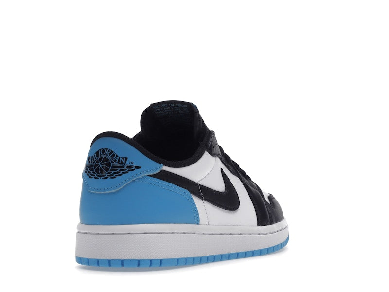 Jordan 1 Retro Low OG Black Dark Powder Blue (Women's) - vue 31