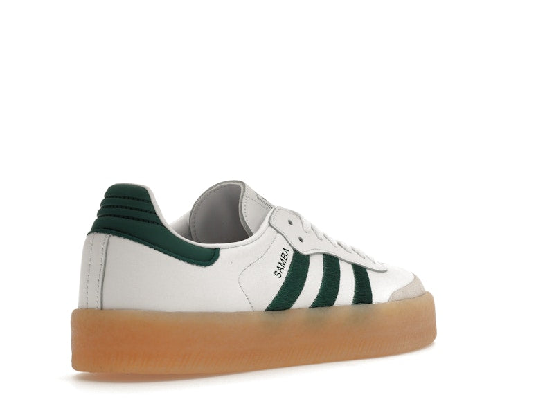 adidas Sambae White Collegiate Green Gum (Women's) - visning 32