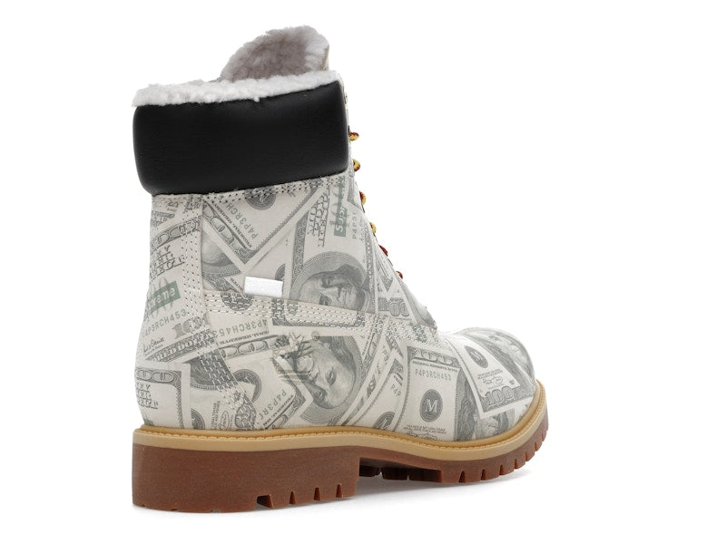 Timberland 6 Premium Waterproof Boot MM6 Maison Margiela 100 Bills - vue 32