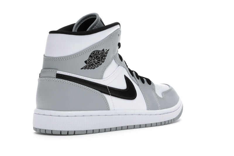 Air Jordan 1 Mid Light Smoke Grey - weergave 31