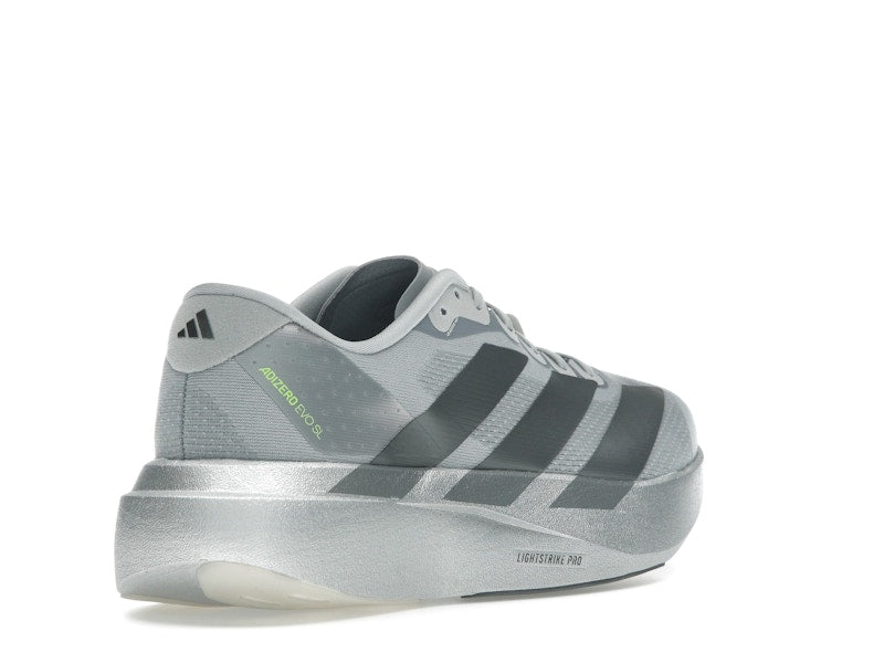 adidas Adizero Evo SL Silver Metallic Lucid Red - vue 32
