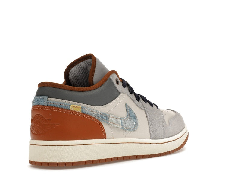 Jordan 1 Low SE Phantom Repaired Denim Swoosh - vue 32