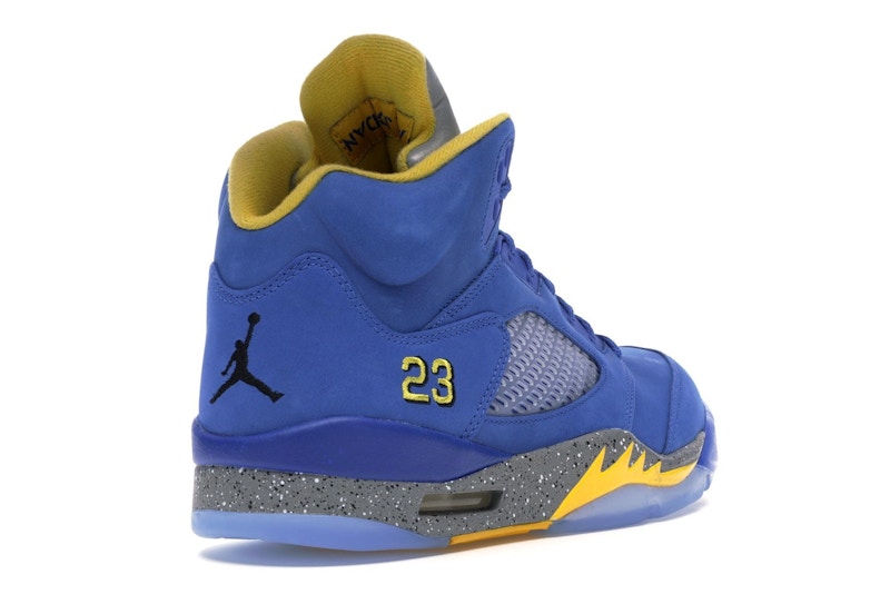 Jordan 5 Retro JSP Laney Varsity Royal - vue 32