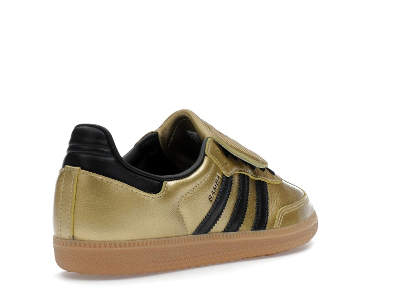 adidas Samba LT Gold Metallic Black Gum (Women's) - vue 32