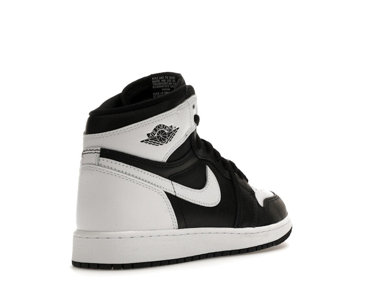 Air Jordan 1 High OG Black White (GS) - weergave 31
