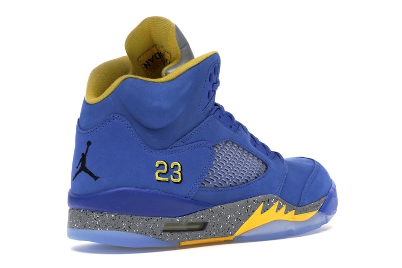Jordan 5 Retro JSP Laney Varsity Royal - vue 33