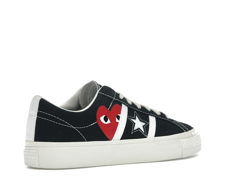 Converse One Star Academy Pro Ox Comme des Garcons PLAY Black - Ansicht 33
