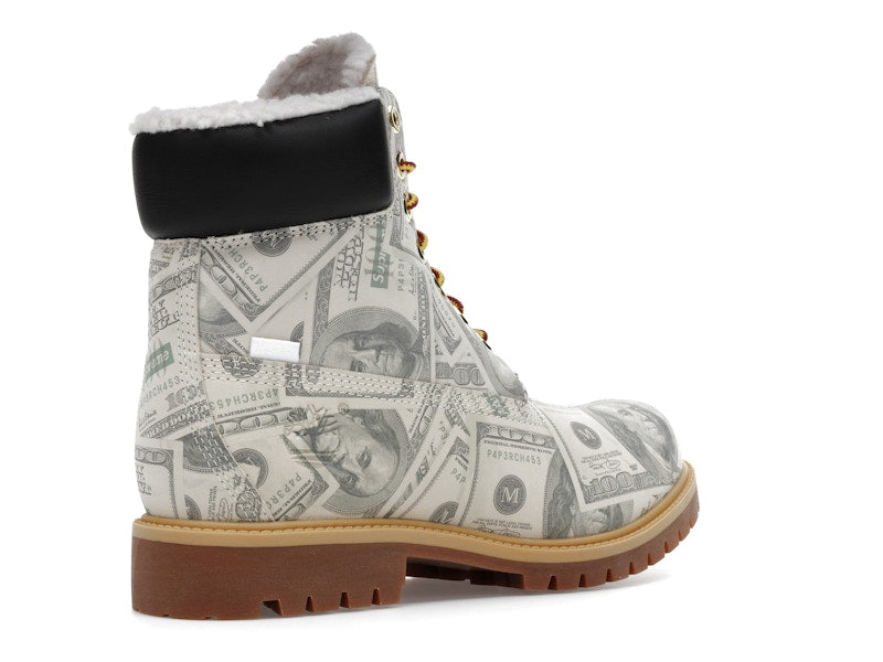 Timberland 6 Premium Waterproof Boot MM6 Maison Margiela 100 Bills - vue 33