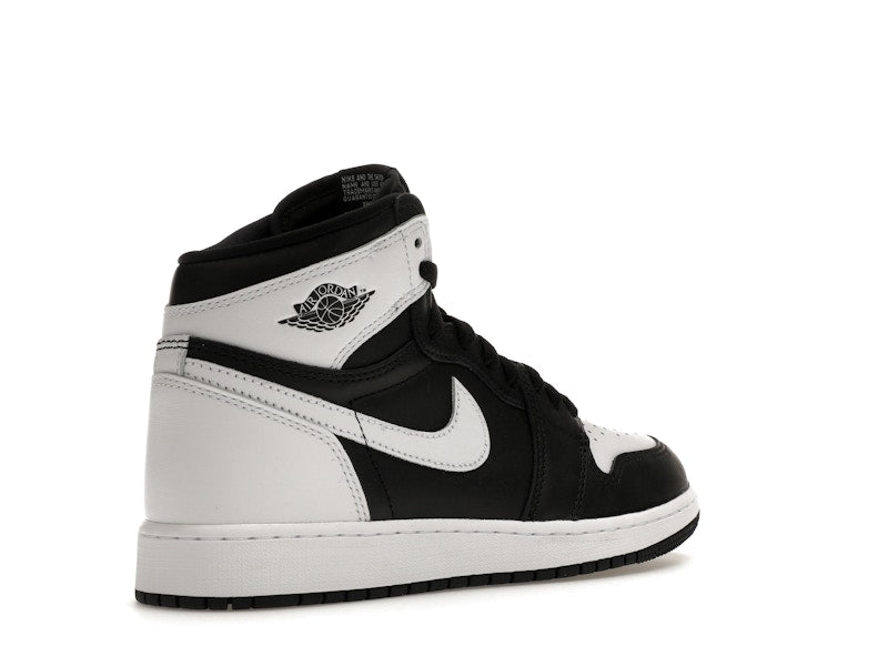 Air Jordan 1 High OG Black White (GS) - weergave 32