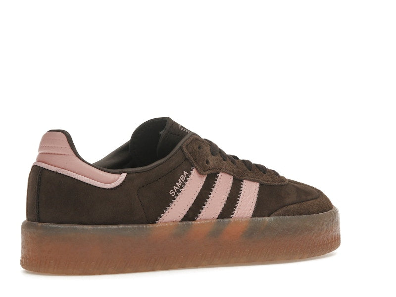 adidas Sambae Dark Brown Wonder Mauve (Women's) - vue 33
