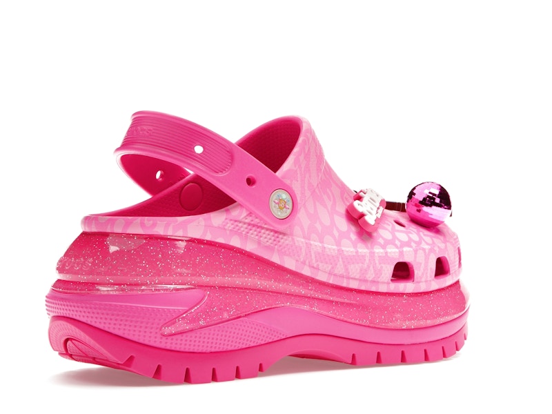 Crocs Classic Mega Crush Clog Barbie The Movie Electric Pink - visning 33