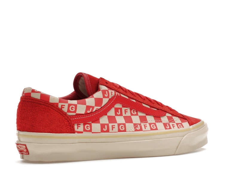 Vans Vault OG Style 36 LX Joe Freshgoods The Honeymoon Stage Red - view 34