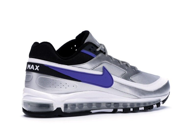 Nike Air Max 97/BW Metallic Silver Persian Violet - vue 34