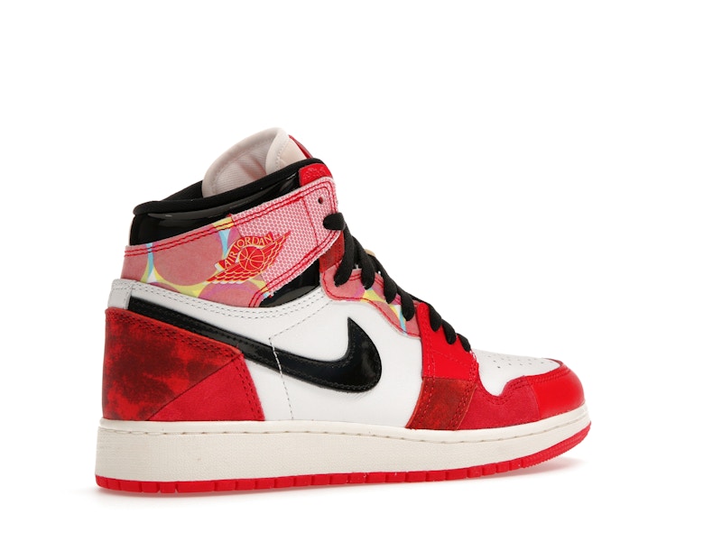 Air Jordan 1 High OG Spider Man Across The Spider Verse (GS) - Ansicht 33