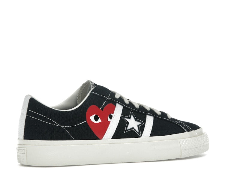 Converse One Star Academy Pro Ox Comme des Garcons PLAY Black - Ansicht 34
