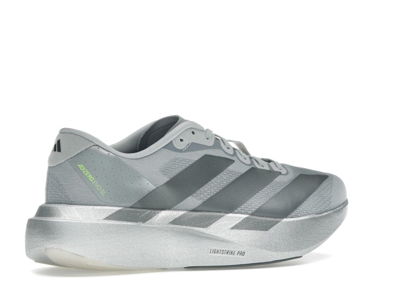 adidas Adizero Evo SL Silver Metallic Lucid Red - vue 34