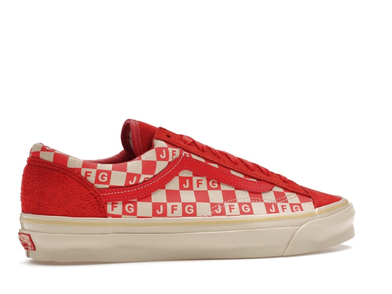 Vans Vault OG Style 36 LX Joe Freshgoods The Honeymoon Stage Red - view 35